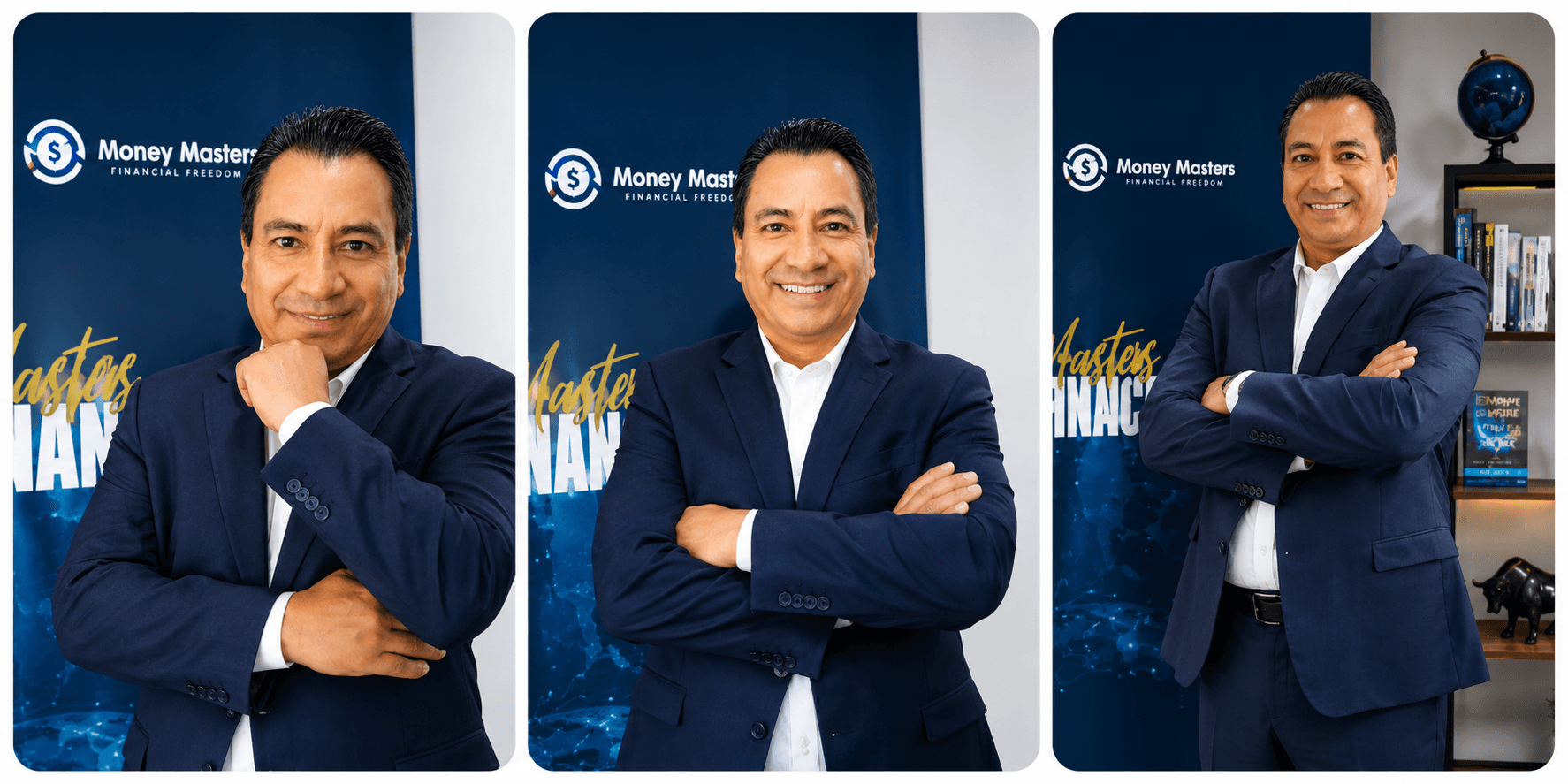 Luis Mesias - Money Masters Financial Freedom - Professional photo shoot
